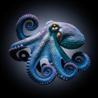 Big Blue Octopus