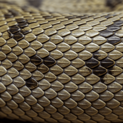 A close-up macro photograph of the skin or scales of a Black Mamba