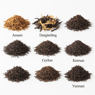 High quality photograph of a Black Tea, of the taxonomy teas