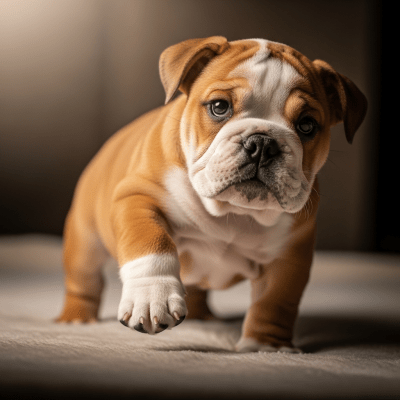 Image showing a Bulldog puppy