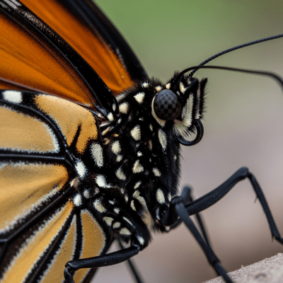 Macro photograph of a Butterfly