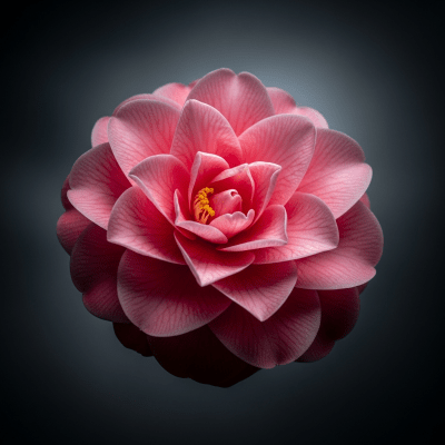 Editorial-style hero shot of a Camellia from the taxonomy flowers.