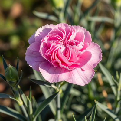 Photograph of a Carnation (flowers) in its natural environment