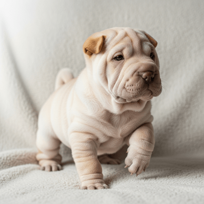 Image showing a Chinese Shar-Pei puppy