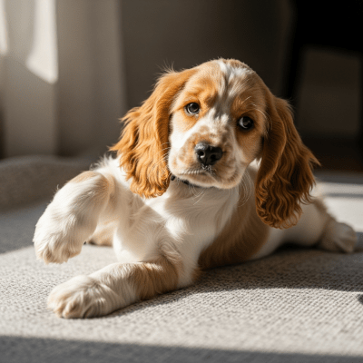 Image showing a Cocker Spaniel puppy