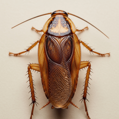 Macro photograph of a Cockroach