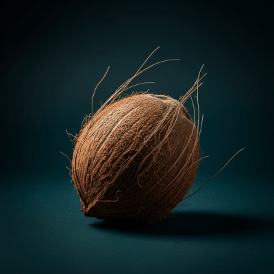 Editorial-style image of a single Coconut from the fruits taxonomy.