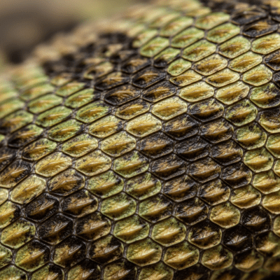 Macro close-up image of the skin texture and scale pattern of a Collared Lizard, part of the taxonomy lizards