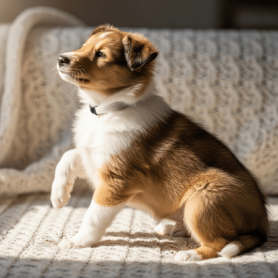 Image showing a Collie puppy