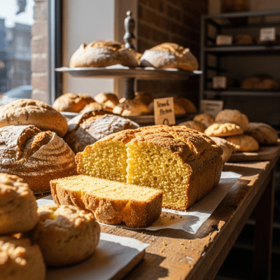 Natural light image of Cornbread, shown in its typical environment