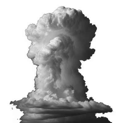 High quality photograph of a Cumulonimbus, belonging to the taxonomy clouds