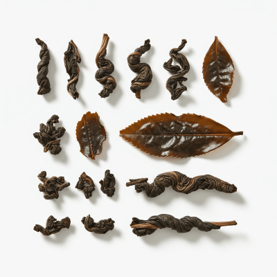 High quality photograph of a Da Hong Pao, of the taxonomy teas
