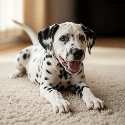 Image showing a Dalmatian puppy