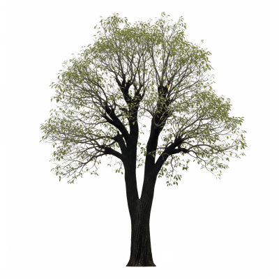 High quality photograph of a single Ebony