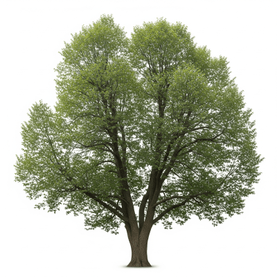 High quality photograph of a single Elm