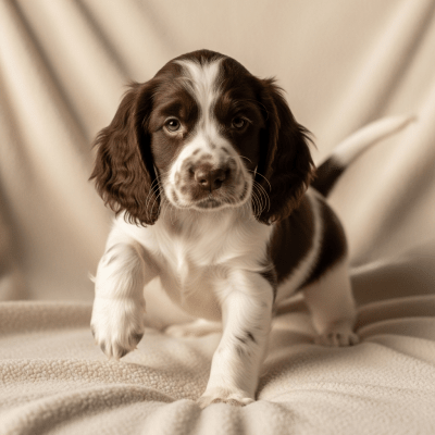 Image showing a English Springer Spaniel puppy