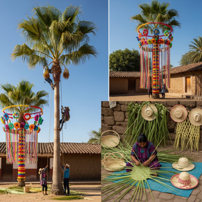 A photograph of the Fan Palm (palms) in cultural context