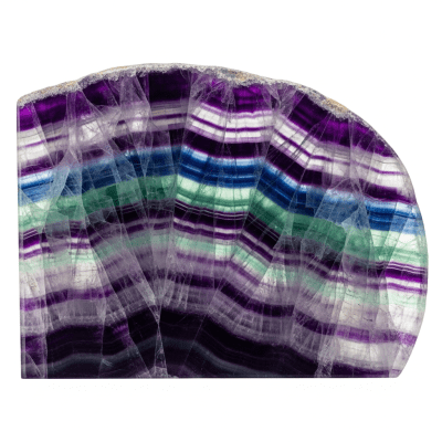 Cross-sectional illustration of Fluorite, of the taxonomy minerals