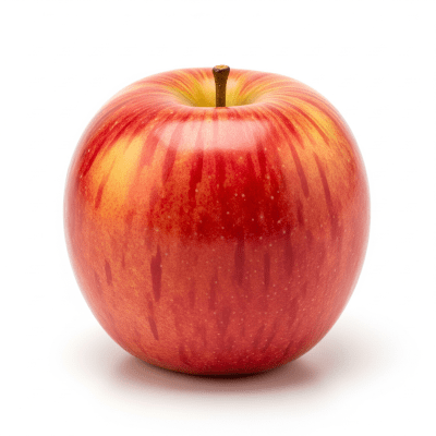 High quality studio photograph of a single Gala