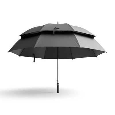 High quality studio photograph of a Golf Umbrella