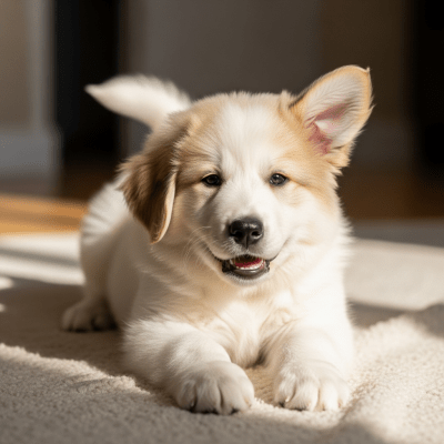 Image showing a Great Pyrenees puppy