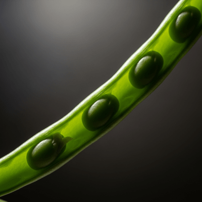 Editorial-style hero shot of a single Green Bean from the taxonomy vegetables.