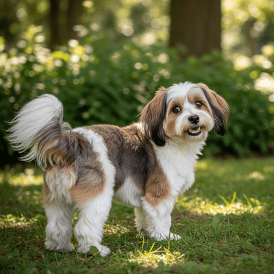 Naturalistic outdoor image of a Havanese