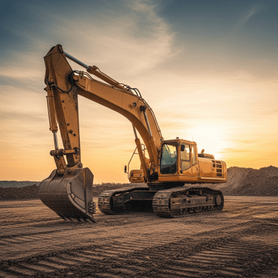 Hydraulic large crawler excavator (heavy duty)