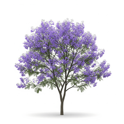 High quality photograph of a single Jacaranda