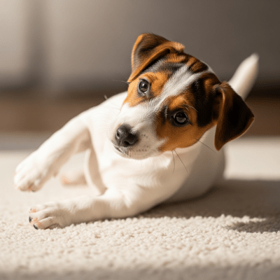 Image showing a Jack Russell Terrier puppy