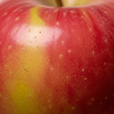 A detailed macro shot focusing on the skin texture and color variation of a Jazz