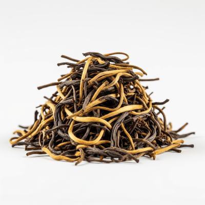 High quality photograph of a Jin Jun Mei, of the taxonomy teas