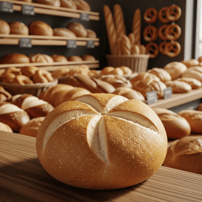 Natural light image of Kaiser Roll, shown in its typical environment