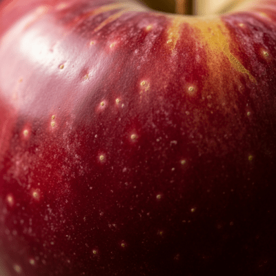 A detailed macro shot focusing on the skin texture and color variation of a King David