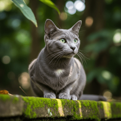 Naturalistic image of a Korat