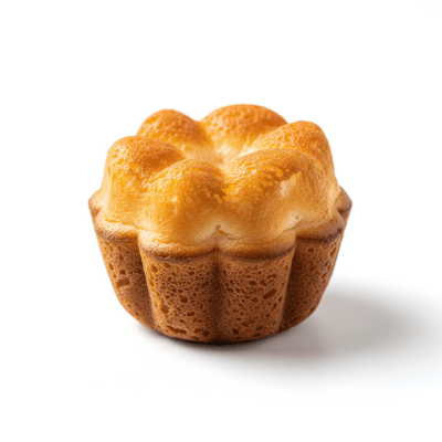 High quality studio photograph of a Kue Cubit from the cake taxonomy