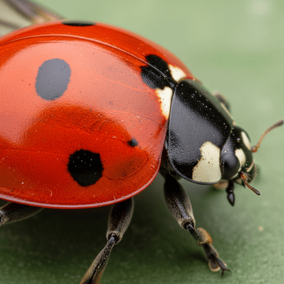 Macro photograph of a Ladybug