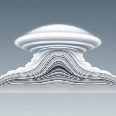 Cross-sectional diagram of a Lenticular cloud
