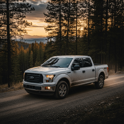 Photorealistic image of a Light-Duty Truck (trucks) in its typical working environment