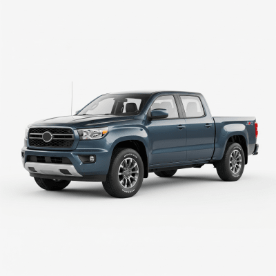 High quality studio photograph of a single Light-Duty Truck from the trucks taxonomy