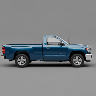 Clean side profile view of a Light-Duty Truck, part of the trucks