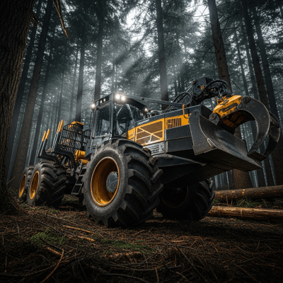 Logging Tractor