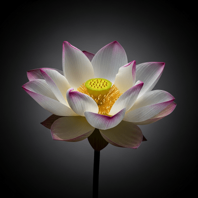 Editorial-style hero shot of a Lotus from the taxonomy flowers.
