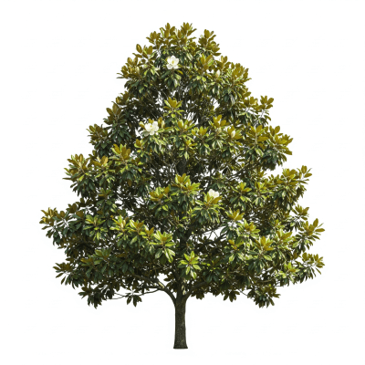 High quality photograph of a single Magnolia