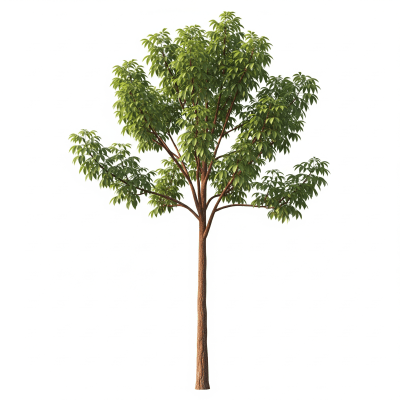 High quality photograph of a single Mahogany