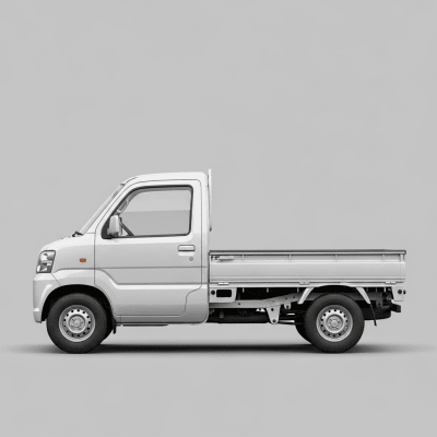 Clean side profile view of a Mini Truck, part of the trucks