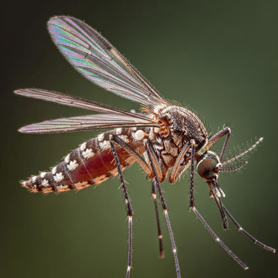 Macro photograph of a Mosquito