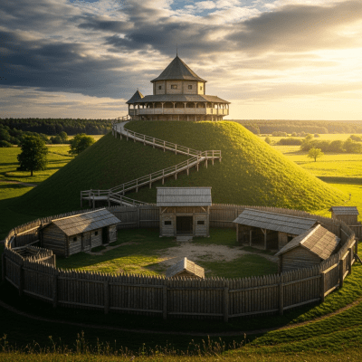 Motte-and-Bailey Castle