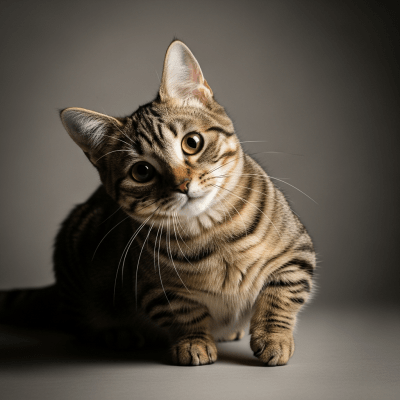 Editorial-style portrait of a Munchkin from the taxonomy cats.