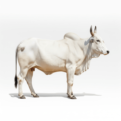 High quality studio photograph of a Nelore (Nellore)